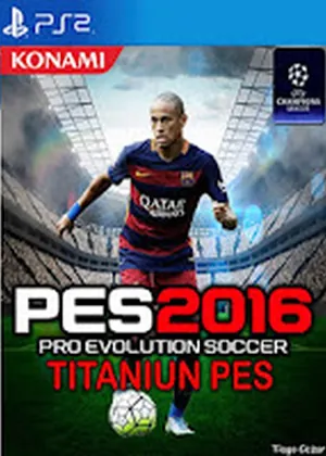 Capa de PES Titaniun 2016 PS2