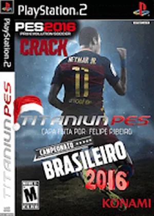 Capa de PES Titaniun Versão 2.0 Final Janeiro de 2016 PS2