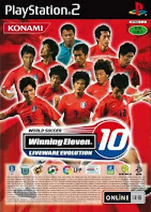 Capa de PES Winnnig Eleven 10 PS2