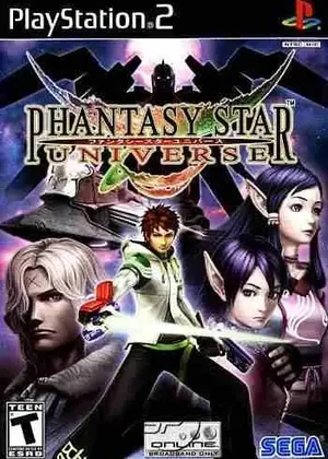 Capa de Phantasy Star Universe PS2