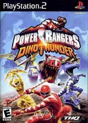Capa de Power Rangers - Dino Thunder PS2