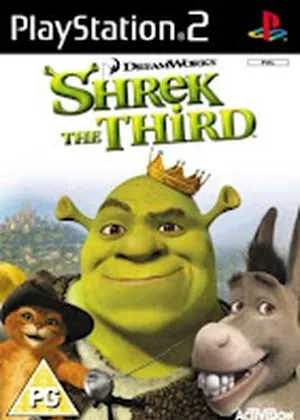 Capa de Shrek the Third Europe PS2