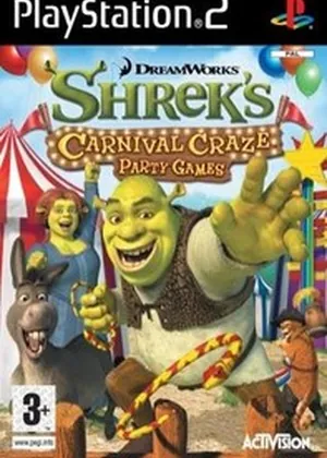 Capa de Shrek's Carnival Craze Europe PS2