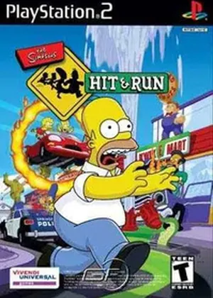 Capa de Simpsons the - Hit & Run PS2