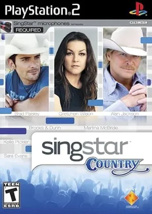Capa de Singstar Country Game Only PS2