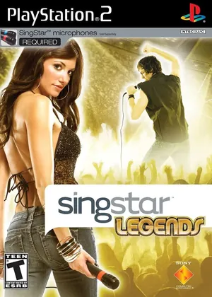 Capa de Singstar Legends PS2