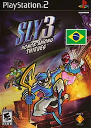 Capa de Sly 3 Honor Among Thieves PS2