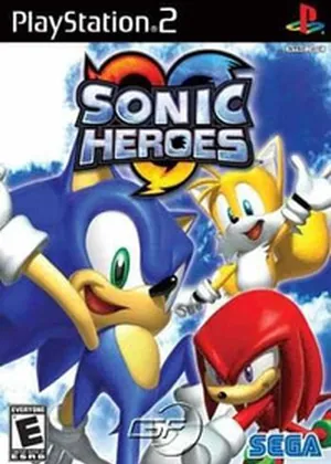 Capa de Sonic Heroes PS2