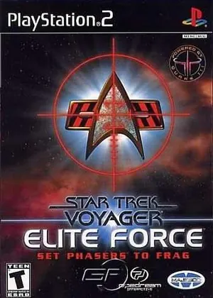 Capa de Star Trek Voyager - Elite Force PS2