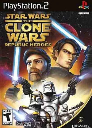 Capa de Star Wars - the Clone Wars - Republic Heroes PS2