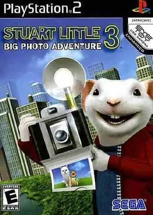 Capa de Stuart Little 3 - Big Photo Adventure PS2