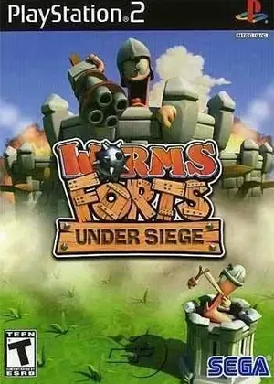 Capa de Worms Forts - Under Siege PS2