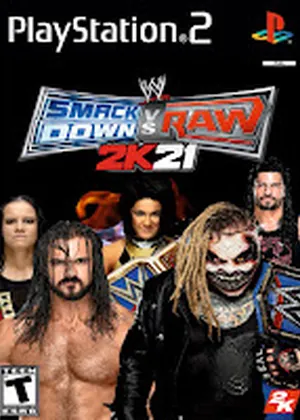 WWE 2k21 Wwehdrockers Opl PS2